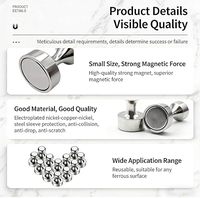 Imanes de Oficina Personalizados de 12*16mm 16*20mm 20*25mm 25*30mm, Imanes Metálicos Superfuertes para Oficina