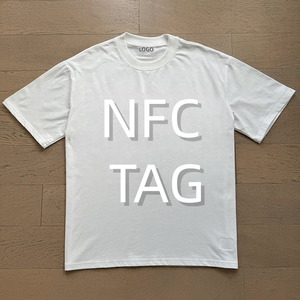 Camiseta de moda de verano Nfc Scan para hombre y mujer, camiseta de manga corta holgada de talla grande - Product Image 1