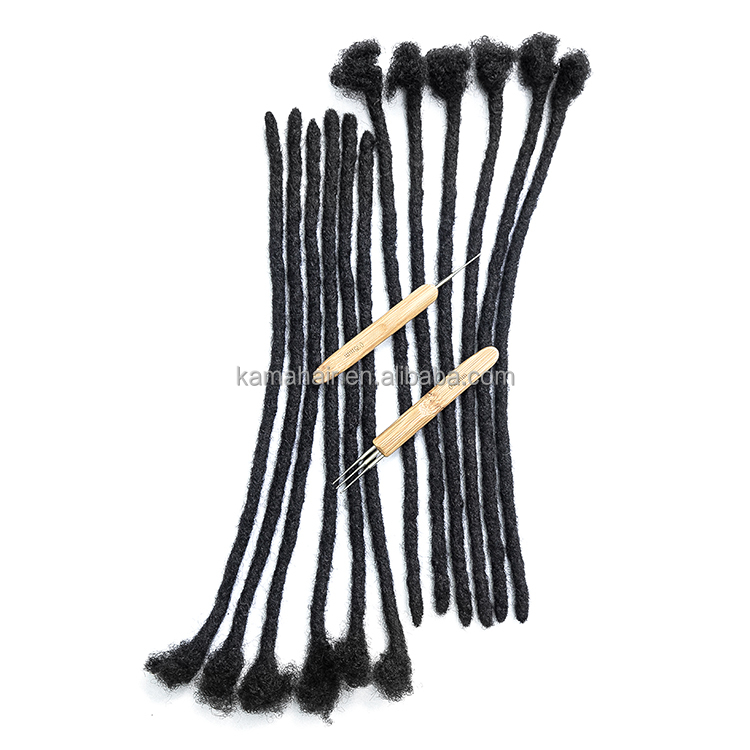 KAMA Instant Locs Dreads Interlocking Crochet Partial Dreadlocks Youngboy Beginner Dreads Detail Section 6