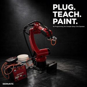 Bras robotisé intelligent à 6 axes pour peinture par pulvérisation, sans programmation, charge utile de 20 kg, protection IP54, pour pièces automobiles, meubles métalliques - Product Image 2