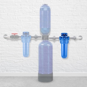 Tre pezzi Pre-trattamento filtro contenitore per uso domestico di depurazione dell'<span class=keywords><strong>acqua</strong></span> filtro 10 pollici blu bottiglia di trattamento dell'<span class=keywords><strong>acqua</strong></span> - Product Image 6