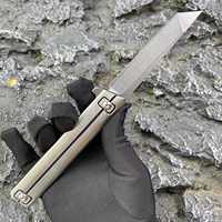 Edc Tactisch Vouwmes Hoge Hardheid D2 Stalen Mes Fruitmessen Outdoor Camping Survival Jacht Zelfverdediging Zakmes