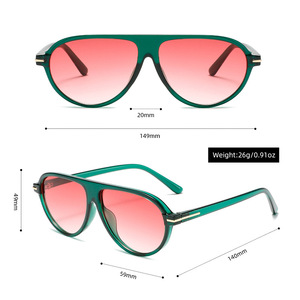 <span class=keywords><strong>Gafas</strong></span> <span class=keywords><strong>de</strong></span> <span class=keywords><strong>Sol</strong></span> <span class=keywords><strong>de</strong></span> Piloto STORY XH3530 Retro con Remaches para Mujer y Hombre, Montura Verde Vintage, Lentes Rosas Degradados, Protección UV, <span class=keywords><strong>Gafas</strong></span> <span class=keywords><strong>de</strong></span> Moda - Product Image 6