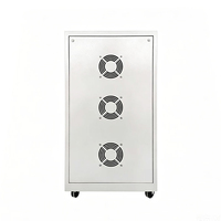 Stabilisateur de tension triphasé 40KVA 50KVA, régulateur de tension industriel avec trois ventilateurs turbo pour le refroidissement