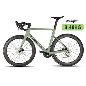 Bicicletta da Corsa in Carbonio con Freno a Disco e Cablaggio Interno Testata UCI con Gruppo LT-WOO - Product Image 3