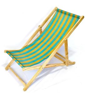 Sillón <span class=keywords><strong>plegable</strong></span> portátil con <span class=keywords><strong>lona</strong></span> a rayas, <span class=keywords><strong>tumbona</strong></span> reclinable ligera, <span class=keywords><strong>tumbona</strong></span> ajustable con marco de <span class=keywords><strong>madera</strong></span> - Product Image 3