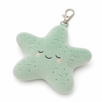 Porte-clés en peluche Anime Kawaii Glace, en polyester doux et rembourré de coton PP, 11-30 cm, ODM, oreilles mobiles, pour enfants et adultes, unisexe, cadeau de fête