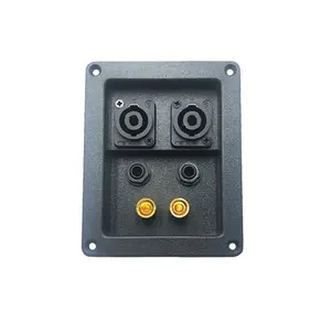 122X97mm Round Speaker Box Binding Post Type Speaker Box Terminal Connector Cup