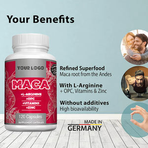 Pilules de Maca haute puissance pour booster les hanches et les fesses Maca Pour Des Grosses Fesses Améliorer l'énergie Capsules de racine de Maca - Product Image 3