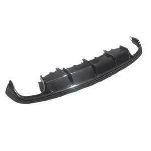 Aileron de lèvre de diffuseur arrière en fibre de carbone pour Audi <span class=keywords><strong>A6</strong></span> Sline S6 C7 2013-2015 <span class=keywords><strong>FRP</strong></span> 4 sorties pare-chocs plaque de protection - Product Image 5