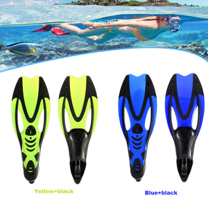 Aletas de Natación HhaoSport Azules de TPR Flexibles para Buceo Libre, Pesca y Caza, Tallas XS, S, M, L, XL - Product Image 2