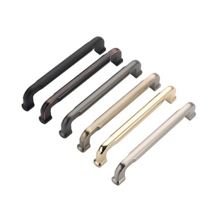 Tiradores de aleación de Zinc para muebles de estilo moderno, tiradores de latón cepillado para vestidor - Product Image 5