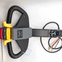 T600 Poignée de commande longue sécurisée avec bouton d'urgence pour autolaveuse, chariot électrique et équipement de manutention d'entrepôt 11