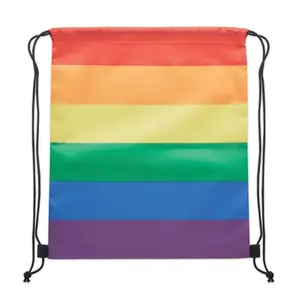 Sac RPET arc-en-ciel, merchandising durable - Product Image 3