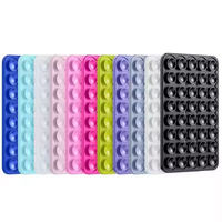 Support portable à 24 ventouses double face, mains libres, à forte adhérence, pour selfie, vidéo, miroir, détachable