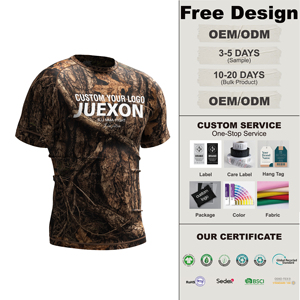 Custom Logo Short Sleeve BJJ <strong>Rash</strong> <strong>Guard</strong> <strong>Men's</strong> MMA Jiu Jitsu No-Gi Grappling Training Compression Shirt with Tree Bark Pattern - Product Image 6