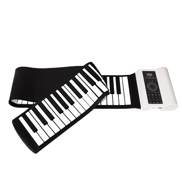 Instrument de musique Portable en silicone souple à 88 touches, piano à faible coût