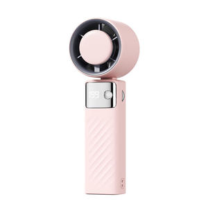 พัดลมพกพาแบบพับได้ USB ใหม่ เงียบ ระบายความร้อนได้รวดเร็ว พร้อมหน้าจอดิจิตอล เหมาะสำหรับนักเรียนและการเดินทาง - Product Image 4