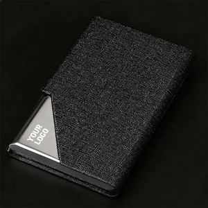Nuevo Producto: Tarjetero de Metal y Cuero PU para Tarjetas de Visita - Product Image 1