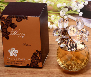 Perfume Floral Ligero y Duradero para Mujer con Logotipo Personalizado, Fragancia Floral para la Felicidad, Spray Corporal Líquido de 55 ml, Directo de Fábrica - Product Image 3