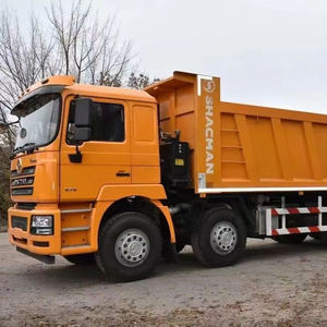 Camion <span class=keywords><strong>benne</strong></span> <span class=keywords><strong>basculante</strong></span> d'<span class=keywords><strong>occasion</strong></span> 6x4 à bas prix de Chine, robuste, <span class=keywords><strong>avec</strong></span> moteur Cummins 380ch 400ch, modèles F3000 X3000 - Product Image 4