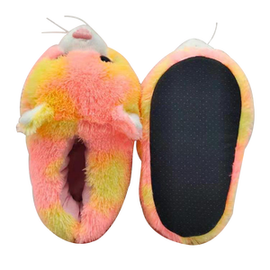 รองเท้าแตะขนปุยปุยขนฟู,รองเท้าแตะอุ่นทำจาก PVC เลือกโลโก้ได้เอง + ผ้าฝ้าย Pp - Product Image 5