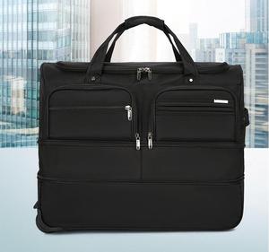 Sac de voyage à roulettes classique Oxford extensible grande capacité, résistant à l'eau, avec poignée de traction, pour la vente en gros - Product Image 6