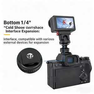 Takenoken Mini soportes de cámara magnético de liberación rápida ajustable 1/4 \ "Adaptador de zapata fría de rosca para DJI <span class=keywords><strong>OSMO</strong></span> 360/Action <span class=keywords><strong>5</strong></span> Pro/4/3 - Product Image 4