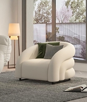 Fauteuil design moderne pour la maison salon chaise en tissu de haute qualité meubles décoration de la maison