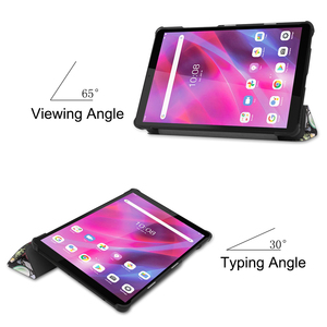 Custodia per Tablet da <span class=keywords><strong>8</strong></span> Pollici in Pelle PU con Supporto Trifold, Design Semplice a Cartoni Animati, Alta Qualità, per <span class=keywords><strong>Tab</strong></span> M8 3a Generazione - Product Image 3