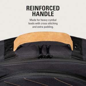 Étui de transport pour cymbales, étui de rangement pour instruments, 20/24 pouces, étanche, pour gong, tambourin à roulettes - Product Image 5