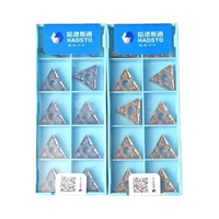 VATNA Zhuzhou Hardstone Square CNC Carbide Inserts TNMG160404-BF HS7125 Pisau Bubut Lapisan PVD TiAIN 55HRC Stainless TURNING