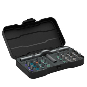 24 trong 1 Ratchet Screwdriver Set đa chức năng hợp kim thép bit set từ vít t Hình mô-men xoắn xử lý sửa chữa Hướng dẫn sử dụng công cụ - Product Image 5