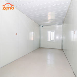ZENO 40ft 20ft pliable en acier maisons préfabriquées hangars de stockage conteneur entrepôt boutique bureau hôtel atelier centre commercial utilisation Villa - Product Image 4