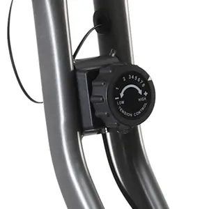 Bicicleta ergométrica magnética tipo X com tela e sensor de frequência cardíaca, nova tendência