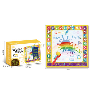 Tapete de Dibujo Educativo de 80*80, Lienzo de Agua, Juguete de Pintura DIY, Tapete de Dibujo Mágico con Agua para Niños - Product Image 1