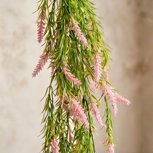 Planta Artificial de Hierba Rosa Colgante, Enredadera Floral Decorativa para Hogar, Balcón, Jardín, Pared y Decoración de Eventos - Product Image 3