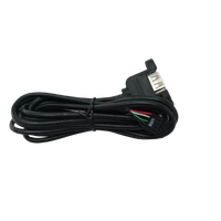 Câble d'extension USB 2.0 mâle vers femelle sur mesure à montage sur panneau avec vis