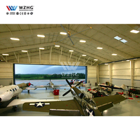Hangars en acier à grande portée 100 + dégagement de compteur pour avions de ligne commerciaux Cargo Jets