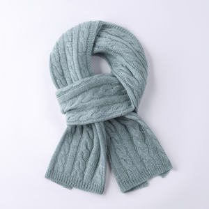 Écharpe en laine mélangée, hiver, femme, haut de gamme, haute qualité, châle épais, accepte la broderie, logo personnalisé - Product Image 3