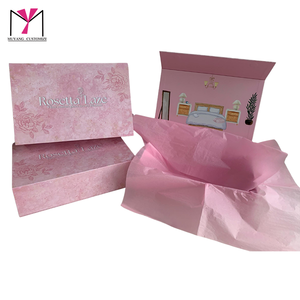 2026 MUYANG High Quality <b>pink</b> Fancy Wig <b>Box</b> Packaging Customized Logo - Product Image 4