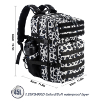 Sacs à dos tactiques en toile personnalisés de marque, type sac à dos pliable, pour hommes alpinistes