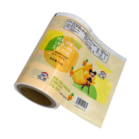 Rollo de Película de Mylar de PE Laminado Protector a Prueba de Humedad de Grado Alimenticio, Impresión Personalizada, para Envasado en Bolsas, Personalizable
