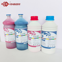 Tintas de Impresión de Inyección de Tinta de Formato Ancho de Alta Fluidez para Sublimación para Impresoras de Gran Formato, Antiobstrucción, Botella de 1L, CMYK LC