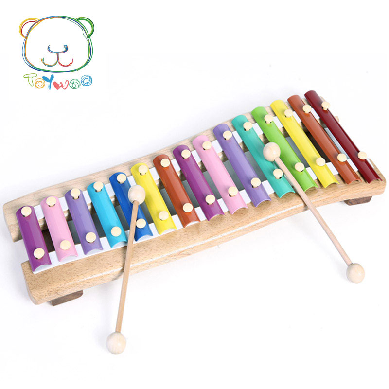 Детский музыкальный инструмент, деревянный ксилофон, детские музыкальные забавные игрушки для девочек, развивающие игрушки, подарки, детский ксилофон