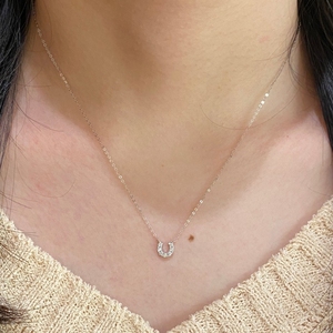 Aazuo – ensemble de bijoux fins en or massif 18 carats, diamants naturels, collier féerique, boucles d'oreilles, cadeau pour filles et enfants, fête d'anniversaire, offre spéciale - Product Image 6