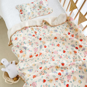 110*100cm bébé couverture pour garçons filles Double couche doux enfant en bas âge bébé nouveau-né couverture bébé Swaddle couverture - Product Image 6