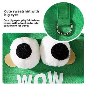 Outono Inverno Gato Camisola Bonito Gato Sem Pelos Trela Do Cão Estilo Clássico Pet Roupas Feitas de Algodão Big-Eyed Adorável - Product Image 4