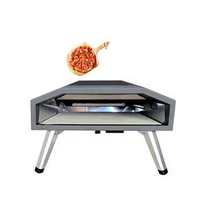 Foldable 16 Inch Gas Pizza Oven Outdoor Garden Kitchen Pizza Maker Machine Gas Pizza Oven