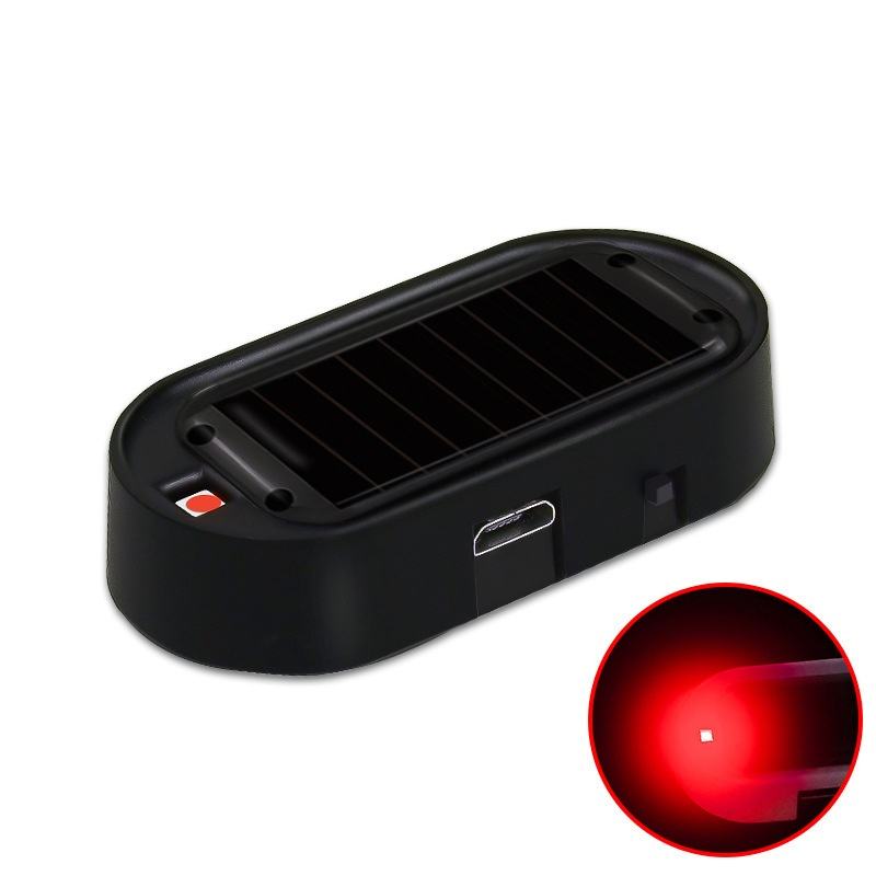 Black case red (Upgraded solar)